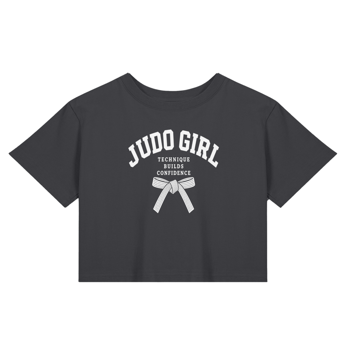 Judo Girl Cropped Tee