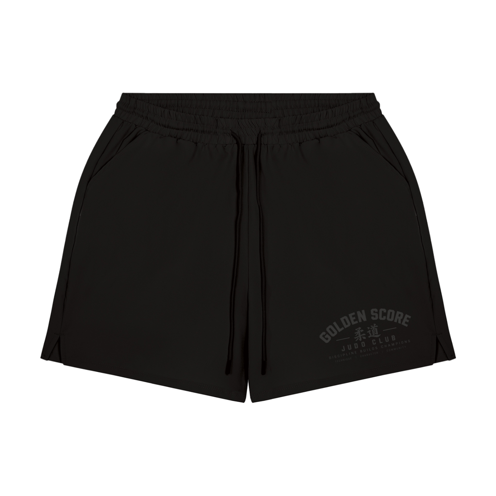 Golden Score Judo Club - Blacked Out Shorts