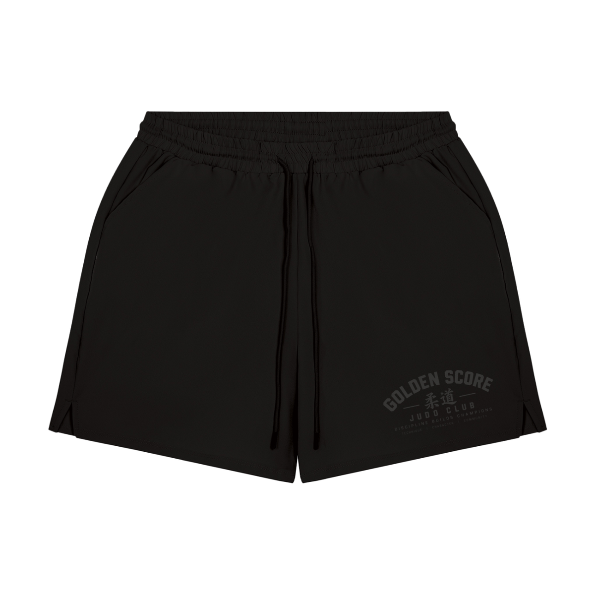 Golden Score Judo Club - Blacked Out Shorts