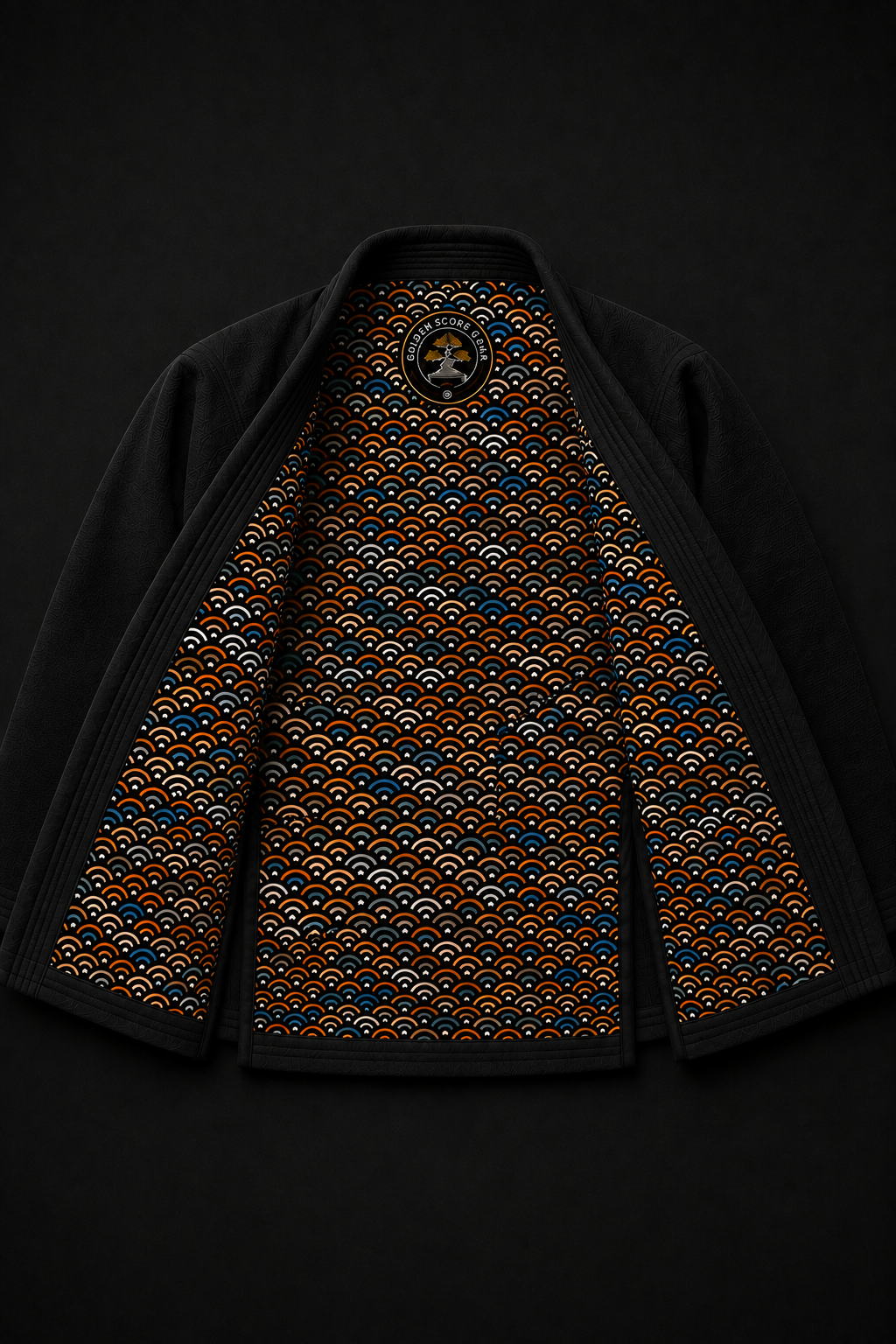 Midnight Seigaiha Jiu-Jitsu Kids Gi