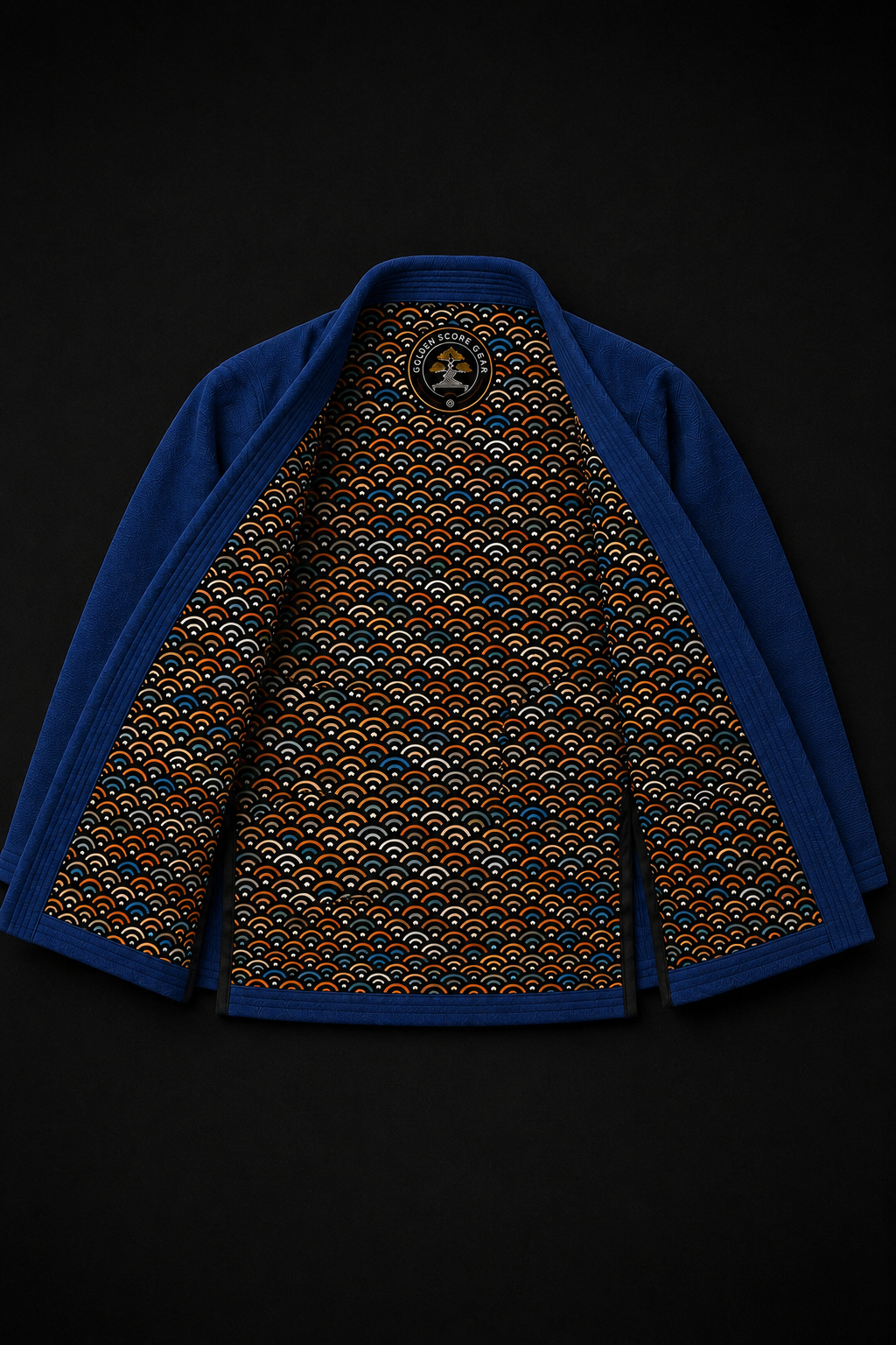 Midnight Seigaiha Jiu-Jitsu Kids Gi