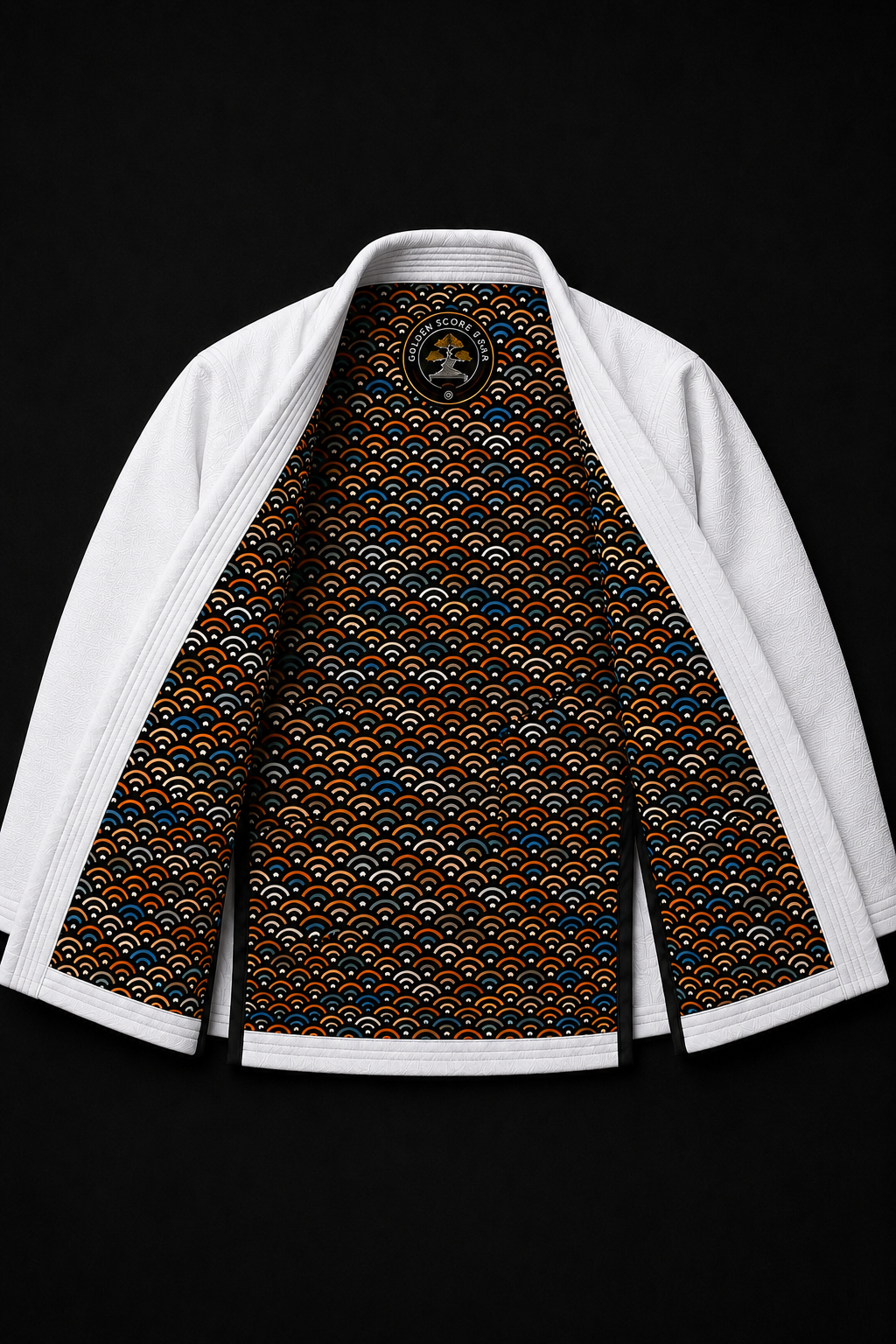 Midnight Seigaiha Jiu-Jitsu Kids Gi