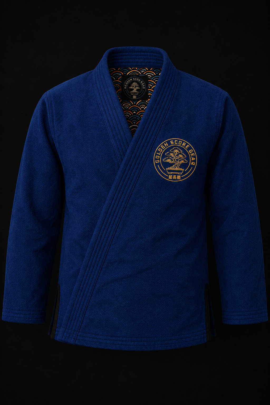 Midnight Seigaiha Jiu-Jitsu Kids Gi