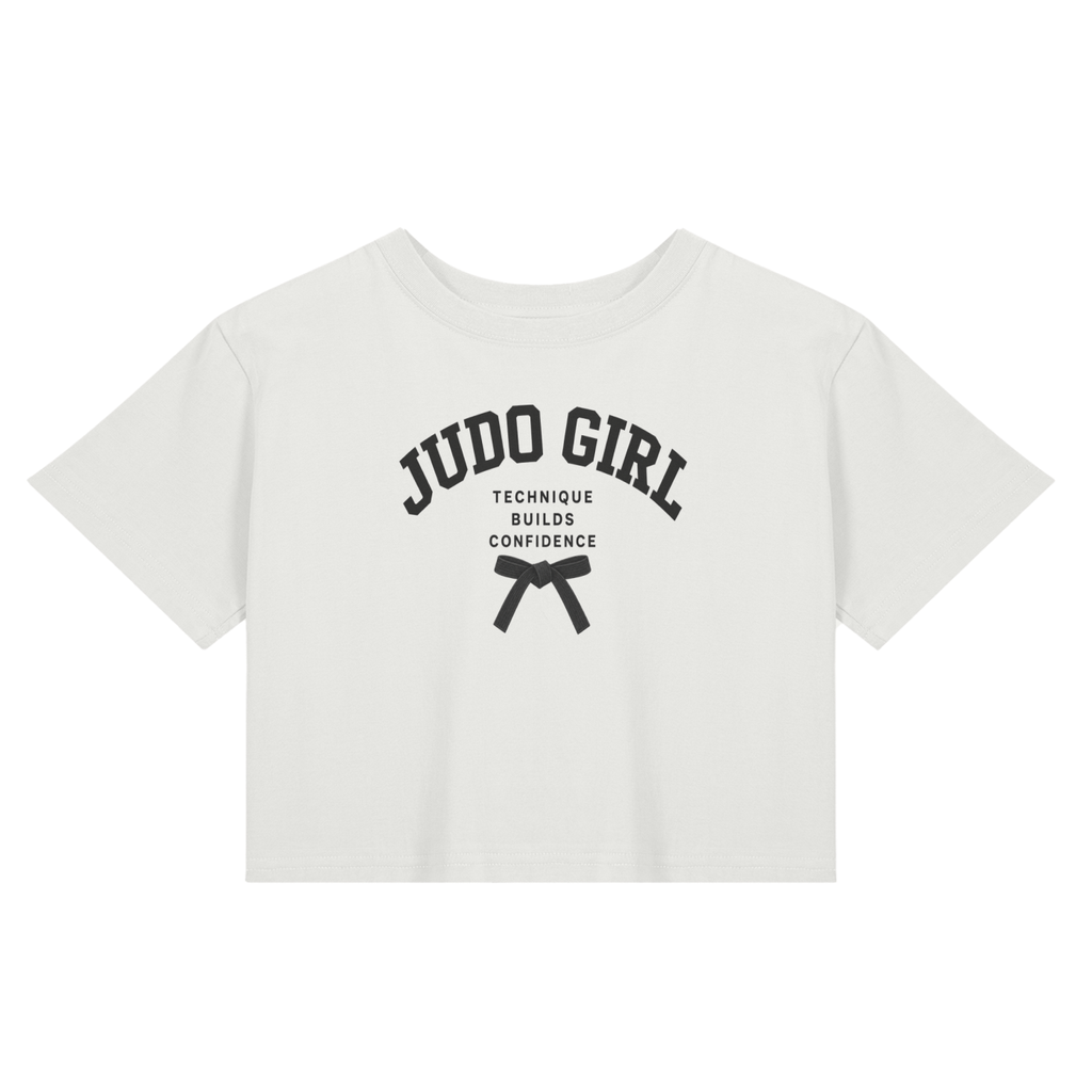 Judo Girl Cropped Tee