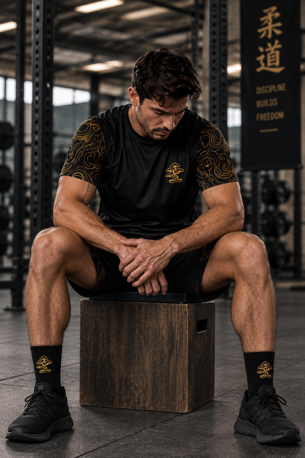 Topographic Athletic Tee